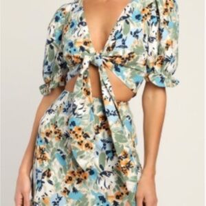 Lulus 2 piece skirt set